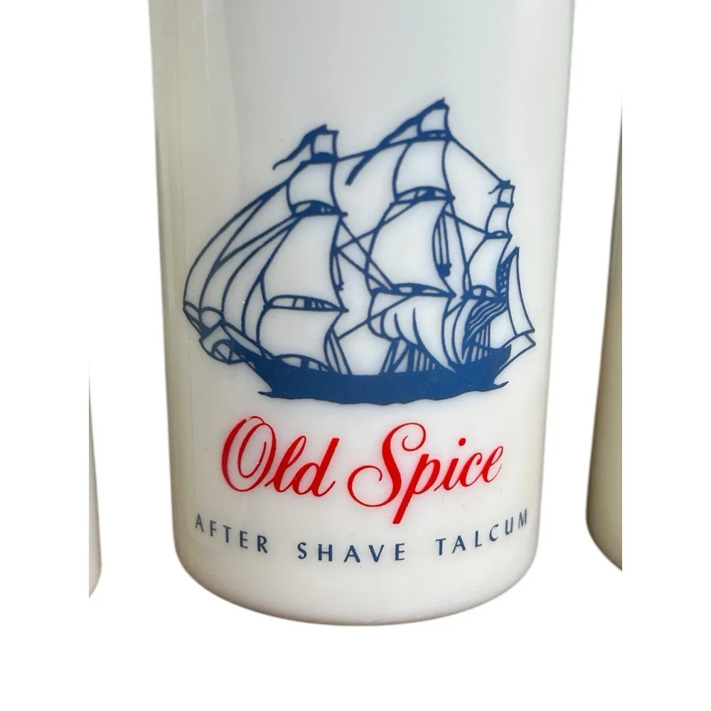 Vintage Old‎ Spice Aftershave Cologne Talcum Original 1997 80% Full Lot